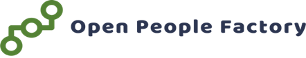 logo open people factory fond transparent